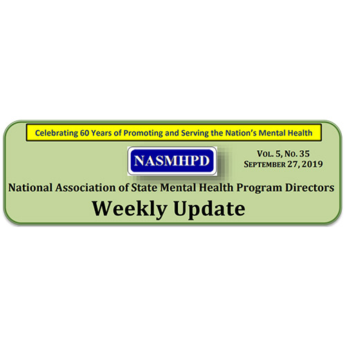 National Association of State Mental Health Program Directors Newsletter
